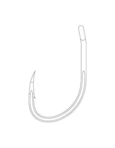 Avid Armorok Hooks Wide Gape Barbed - Afbeelding 2