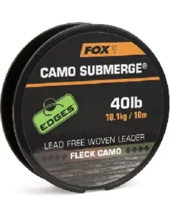 FOX Edges Camo Submerge Lead Free Woven Leader