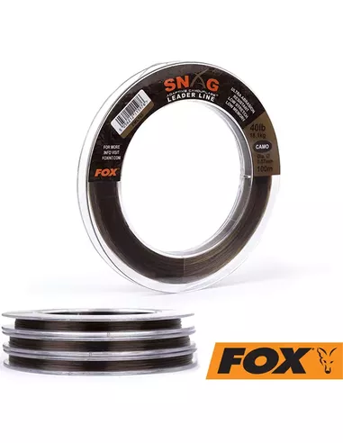 Fox Snag Leader Camo 100m - Afbeelding 2