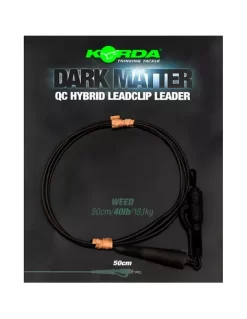 Korda Dark Matter 50cm QC Hybrid Leadclip Leader