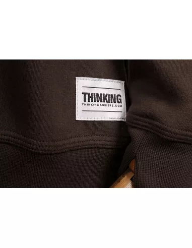 Thinking Anglers Crew Neck Brown - Afbeelding 4