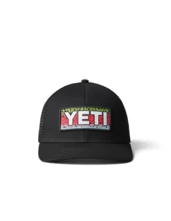 YETI Rainbow Trout Logo Badge Trucker Hat